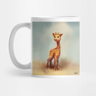 Smiling baby giraffe Mug